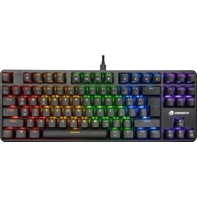 MF Product Strike 0628 Kablolu Mekanik Hisli Membran Gaming Klavye Siyah ürün görseli 1