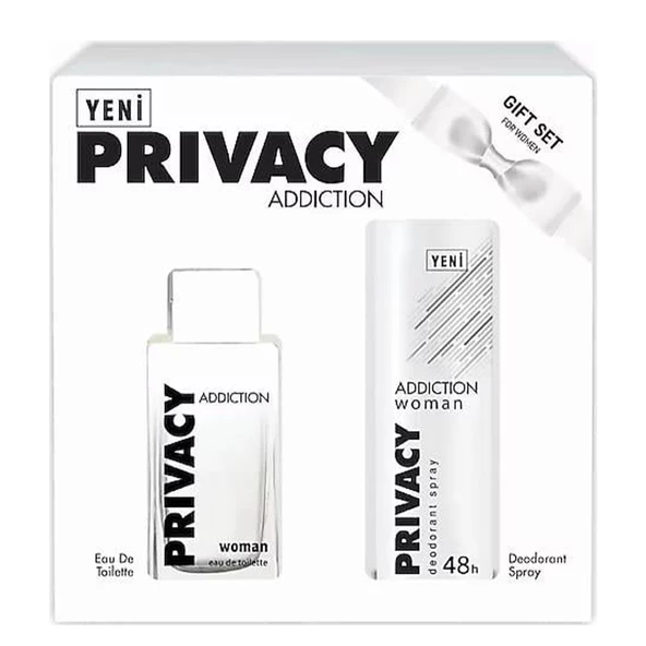 PRIVACY GIFT SET FOR WOMEN 100 ml. e EDT. + 150 ml. e DEO - Resim 2