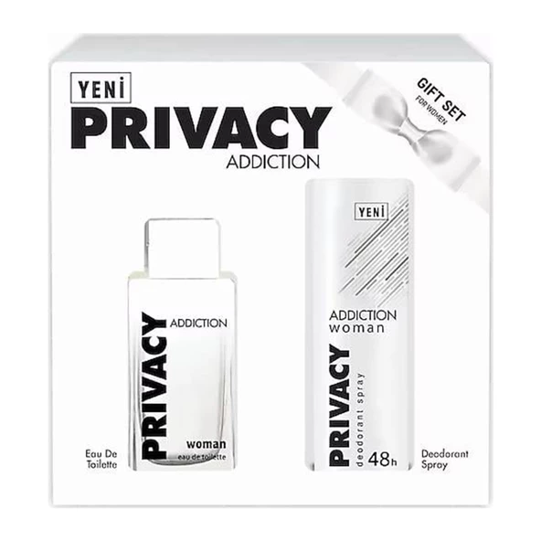PRIVACY GIFT SET FOR WOMEN 100 ml. e EDT. + 150 ml. e DEO ürün görseli 1