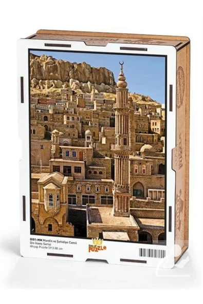 MARDİN VE ŞEHİDİYE CAMİİ AHŞAP PUZZE 2000 PARÇA ürün görseli 1