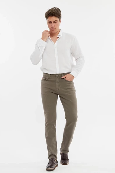 Captiva Regular Fit Likralı Erkek Örme Jean Pantolon-6798 ürün görseli 1