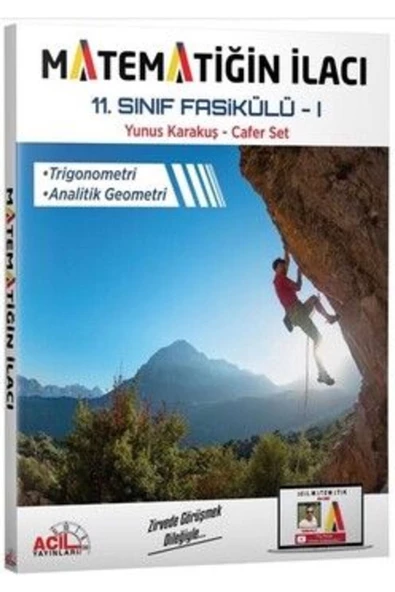 11. Sınıf Matematiğin Ilacı Fasikül 2024-2025 ürün görseli 1