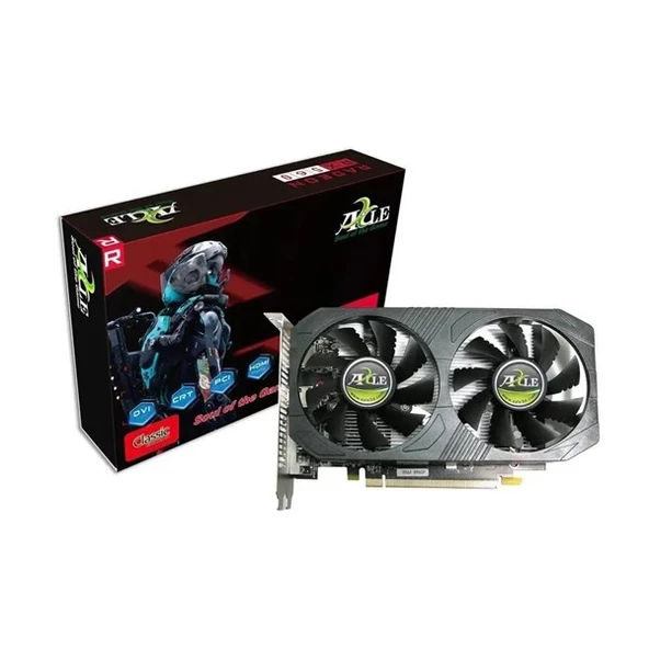 AXLE 4GB RX560 AX-RX-560/4GD5P8DIP GDDR5 128bit HDMI-DP-DVI PCIE 3.0 ürün görseli 1