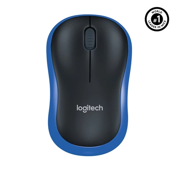 LOGITECH M185 Kablosuz Mouse-Mavi 910-002236 ürün görseli 1