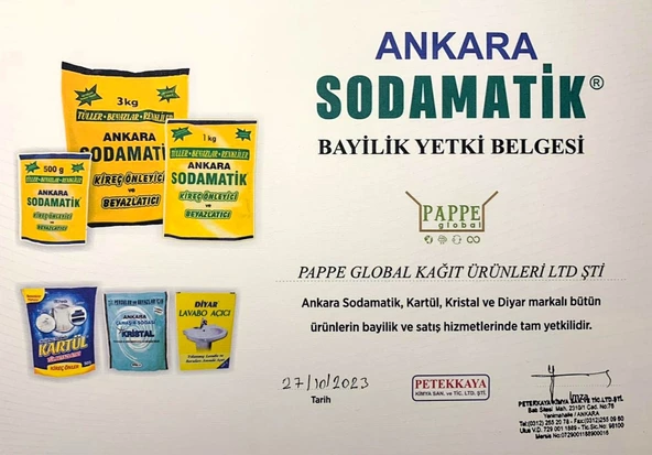 ANKARA SODAMATİK 2 Kg x 1 Adet - Resim 2