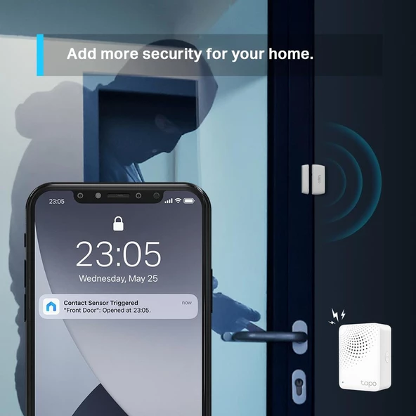 TP-LINK Tapo T110 Akıllı Kapı Sensörü - Resim 5