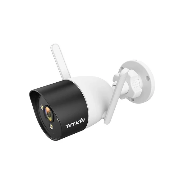 TENDA 2MP BULLET 4MM CT3 20metre H264 IP Güvenlik Kamerası Wlan (Kablosuz) ürün görseli 1