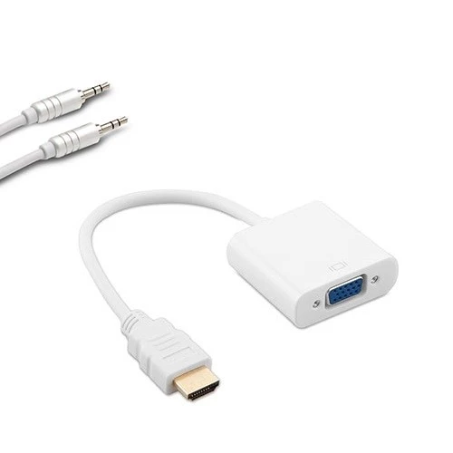 S-LINK SL-HVS13 0.15metre HDMI-VGA (D) Görüntü Adaptörü Beyaz 1080p ürün görseli 1