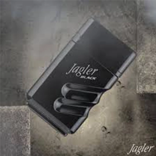JAGLER BLACK FOR MEN 90 ml. e EDT. - Resim 4