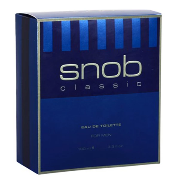 Snob classic FOR MEN 100 ml. e EDT. + 150 ml. e DEO - Resim 2
