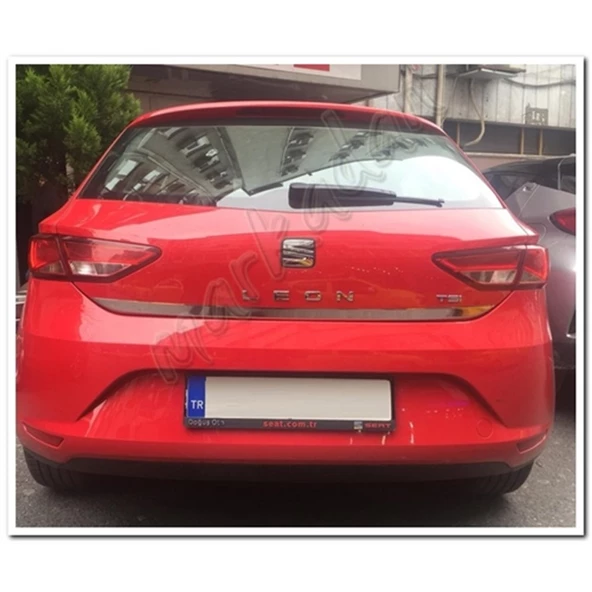 WOC Chrome Seat Leon Krom Bagaj Alt Çıta 2012-2019 Paslanmaz Çelik ürün görseli 1