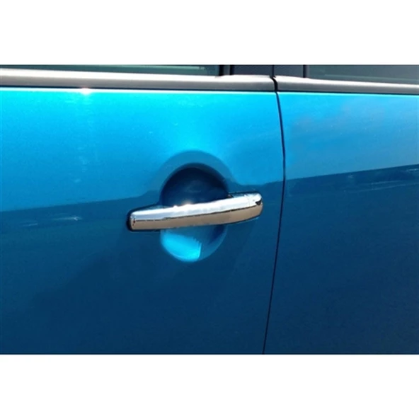 WOC Chrome Citroen C-Elysee Krom Kapı Kolu 2012-2024 4 Kapı Paslanmaz Çelik ürün görseli 1