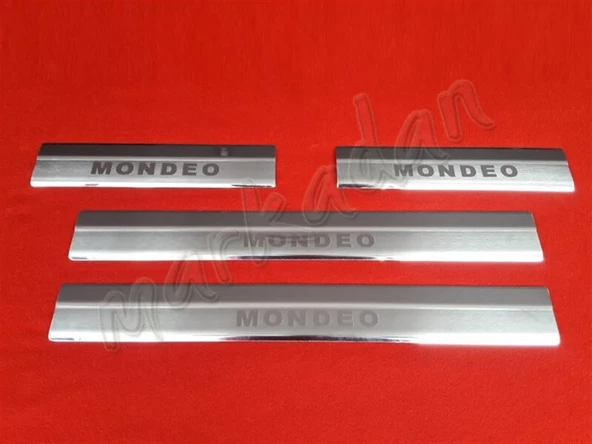 Markadan Ford Mondeo Krom Kapı Eşiği 2000-2007 4 Parça Paslanmaz Çelik ürün görseli 1