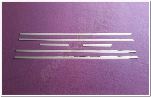 WOC Chrome Citroen C5 Krom Cam Çıtası 2001-2007 6 Parça Paslanmaz Çelik ürün görseli 1