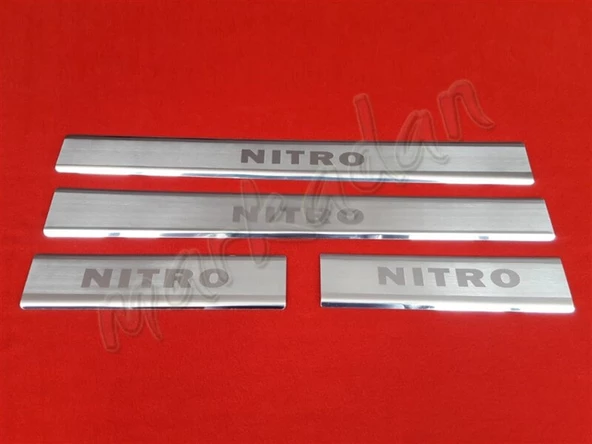Markadan Dodge Nitro Krom Kapı Eşiği 2007-2012 4 Parça Paslanmaz Çelik ürün görseli 1