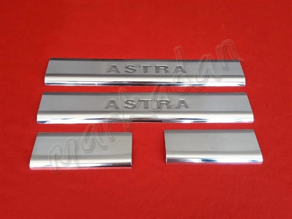 Markadan Opel Astra K Krom Kapı Eşiği 2015 Sonrası 4 Parça Paslanmaz Çelik ürün görseli 1