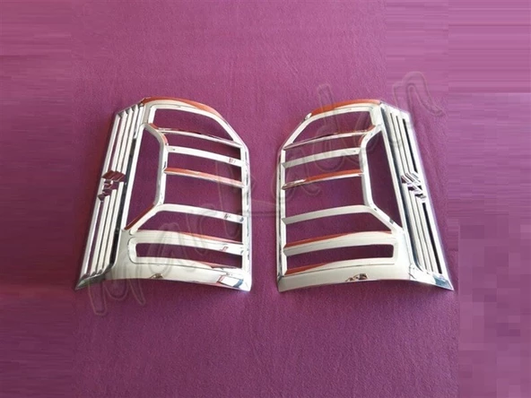 WOC Chrome VW T6 Transporter Krom Stop Çerçevesi 2015-2024 2 Parça Abs Krom ürün görseli 1