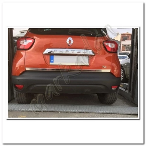 Markadan Renault Captur Krom Bagaj Alt Çıta 2013-2019 Paslanmaz Çelik ürün görseli 1