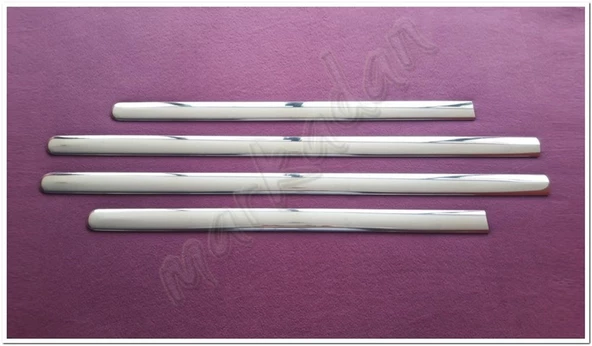 WOC Chrome VW Caddy Krom Yan Kapı Çıtası 2004-2014 4 Parça Paslanmaz Çelik ürün görseli 1