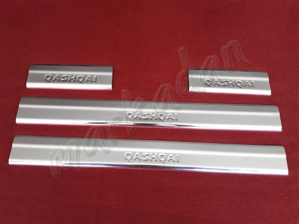 DB Chrome Nissan Qashqai Krom Kapı Eşiği 2014-2021 4 Parça P.Çelik ürün görseli 1