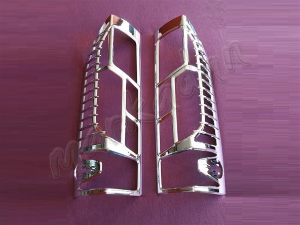 WOC Chrome Fiat Ducato Krom Stop Çerçevesi 2014 Sonrası 2 Parça Abs Krom ürün görseli 1