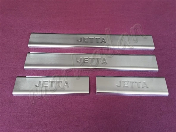 WOC Chrome VW Jetta Krom Kapı Eşiği 2011-2017 4 Parça Paslanmaz Çelik ürün görseli 1