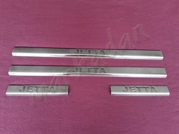 WOC Chrome VW Jetta Krom Kapı Eşiği 2006-2011 4 Parça Paslanmaz Çelik ürün görseli 1