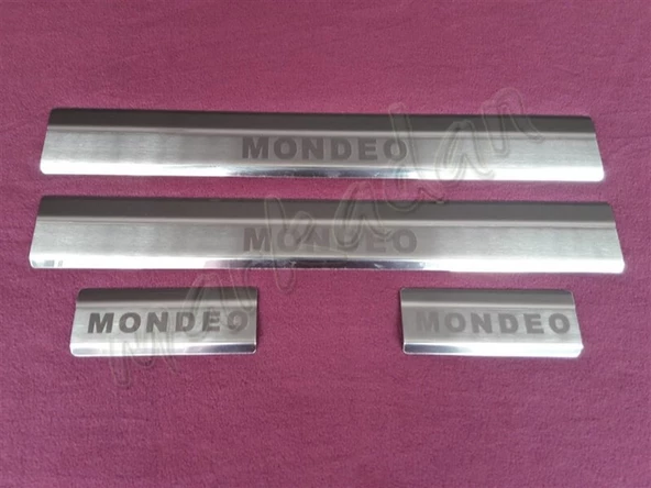 WOC Chrome Ford Mondeo Krom Kapı Eşiği 2008-2015 4 Parça Paslanmaz Çelik ürün görseli 1