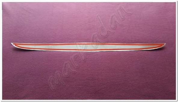 WOC Chrome Opel Astra J HB Krom Bagaj Alt Çıta 2009-2015 Paslanmaz Çelik ürün görseli 1