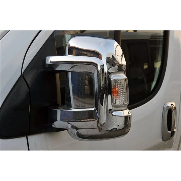 WOC Chrome Peugeot Boxer Krom Ayna Kapağı 2006 Sonrası 2 Parça Abs Krom ürün görseli 1