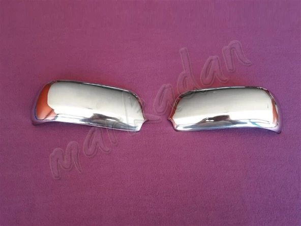 WOC Chrome Skoda Octavia Krom Ayna Kapağı 2000-2004 2 Parça Paslanmaz Çelik ürün görseli 1