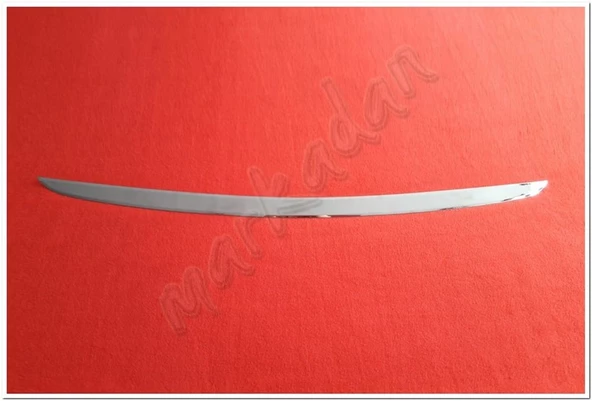 DB Chrome Opel Corsa D Krom Bagaj Alt Çıta 2006-2015 P.Çelik ürün görseli 1