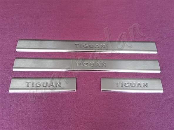 WOC Chrome VW Tiguan Krom Kapı Eşiği 2016-2024 4 Parça Paslanmaz Çelik ürün görseli 1