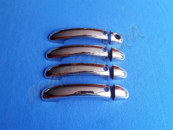 VW Touareg Sensörlü Krom Kapı Kolu 2003-2007 4 Kapı Paslanmaz Çelik ürün görseli 1