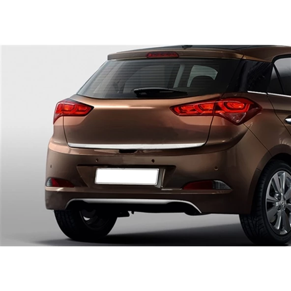 DB Chrome Hyundai i20 Krom Bagaj Alt Çıta 2014-2017 P.Çelik ürün görseli 1
