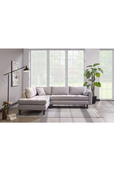 Vipa Home Vipa Minnesota Sol Sabit Oturum R+2 L Köşe Takımı - İskandinav Tasarım, Salon ve Oturma Odası İçin ürün görseli 1