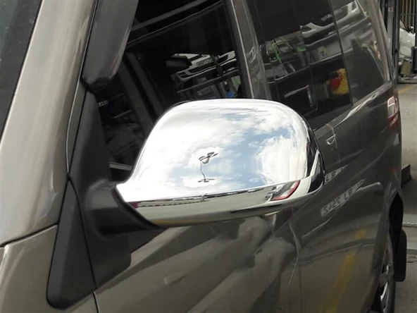 VW T5 Multivan Krom Ayna Kapağı 2010 Sonrası 2 Parça Abs Krom - Resim 4