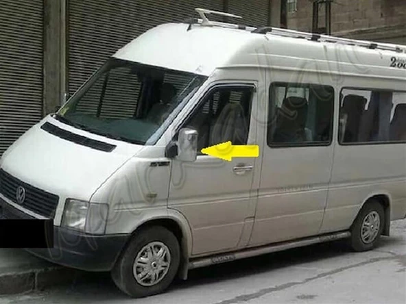 VW Volt Lt Krom Ayna Kapağı 1998-2006 2 Parça Abs Krom - Resim 3