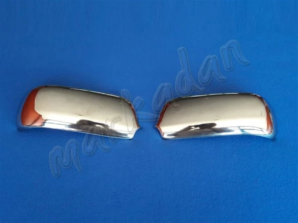 Skoda Octavia Krom Ayna Kapağı 2000-2004 2 Parça Paslanmaz Çelik ürün görseli 1