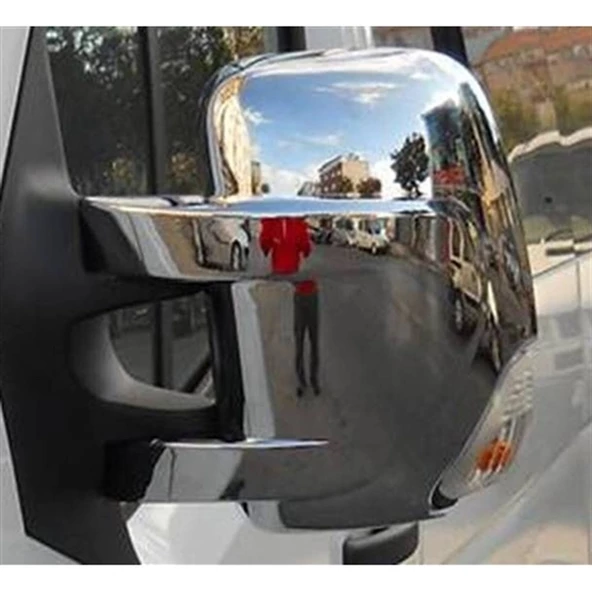 Renault Master Krom Ayna Kapağı 2011 Sonrası 2 Parça Abs Krom ürün görseli 1