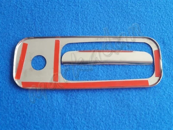 VW Caddy Krom Bagaj Açma 2004-2010 2 Parça Paslanmaz Çelik - Resim 2
