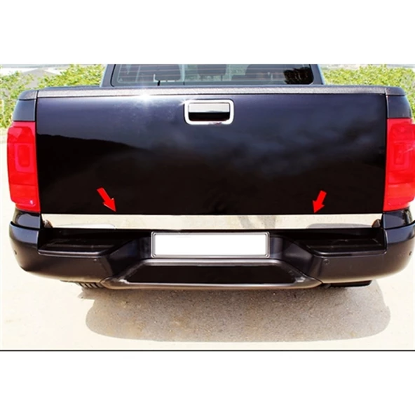 VW Amarok Krom Bagaj Alt Çıta 2010-2021 Paslanmaz Çelik ürün görseli 1