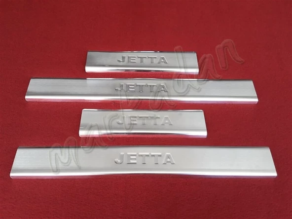 DB Chrome VW Jetta Krom Kapı Eşiği 2011-2017 4 Parça P.Çelik ürün görseli 1