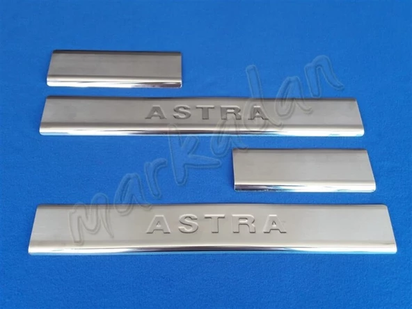 Opel Astra J Krom Kapı Eşiği 2009-2016 4 Parça Paslanmaz Çelik ürün görseli 1