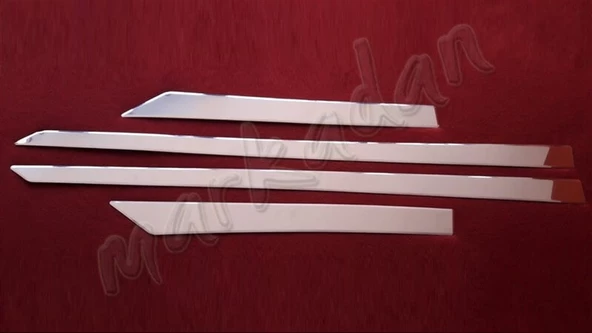 DB Chrome Nissan Qashqai Krom Yan Kapı Çıtası 2014-2021 4 Parça P.Çelik ürün görseli 1