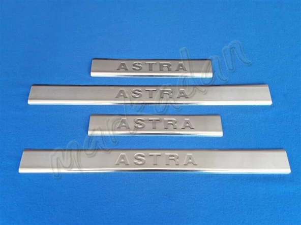 Opel Astra G Krom Kapı Eşiği 1998-2009 4 Parça Paslanmaz Çelik ürün görseli 1