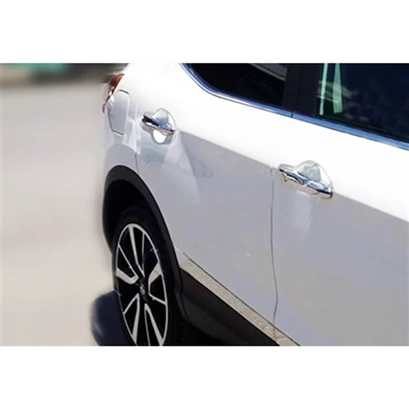 Renault Kadjar Sensörlü Krom Kapı Kolu 2015 Sonrasi 4 Kapı Paslanmaz Çelik ürün görseli 1
