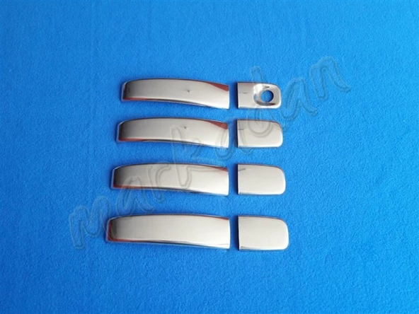 Opel Vivaro Krom Kapı Kolu 2001-2014 4 Kapı Paslanmaz Çelik ürün görseli 1