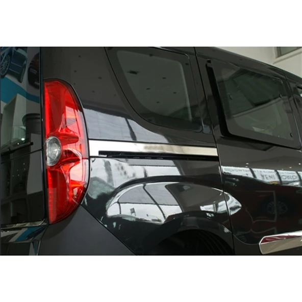 Opel Combo Krom Sürgülü Kapı Çıtası 2012-2018 2 Parça Paslanmaz Çelik ürün görseli 1