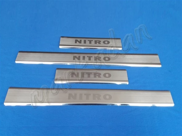 Dodge Nitro Krom Kapı Eşiği 2007-2012 4 Parça Paslanmaz Çelik ürün görseli 1